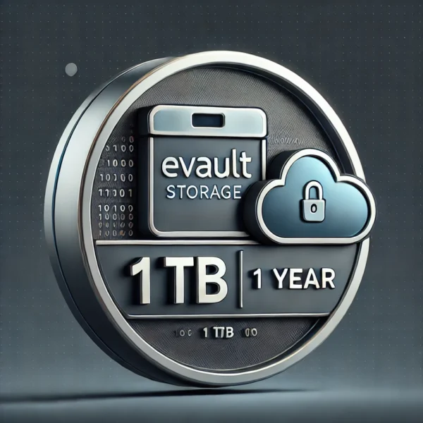 EVault storage licensz 1T 1y