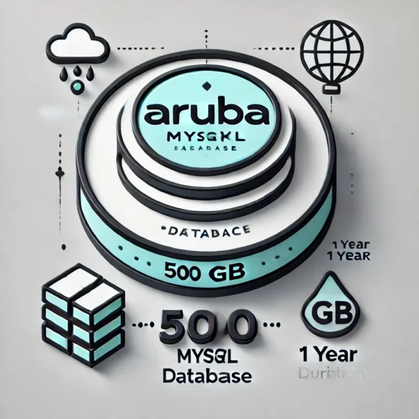 Aruba MySQL 500 GB 1y