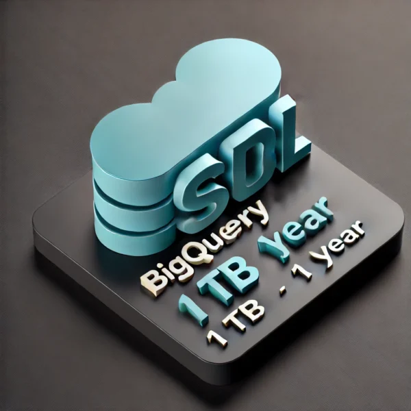 BigQuery SQL 1T 1y