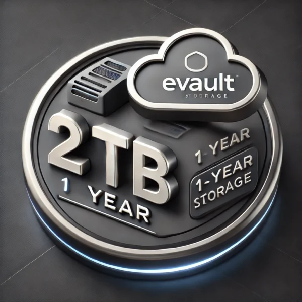 EVault storage licensz 2T 1y