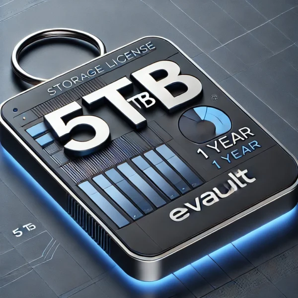 EVault storage licensz 5T 1y
