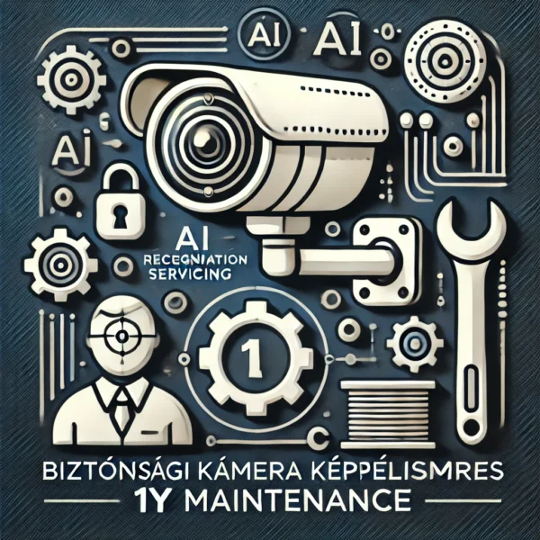 Biztonsági kamera képfelismerés - 1y maintenance